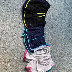 3 pack of workout shorts